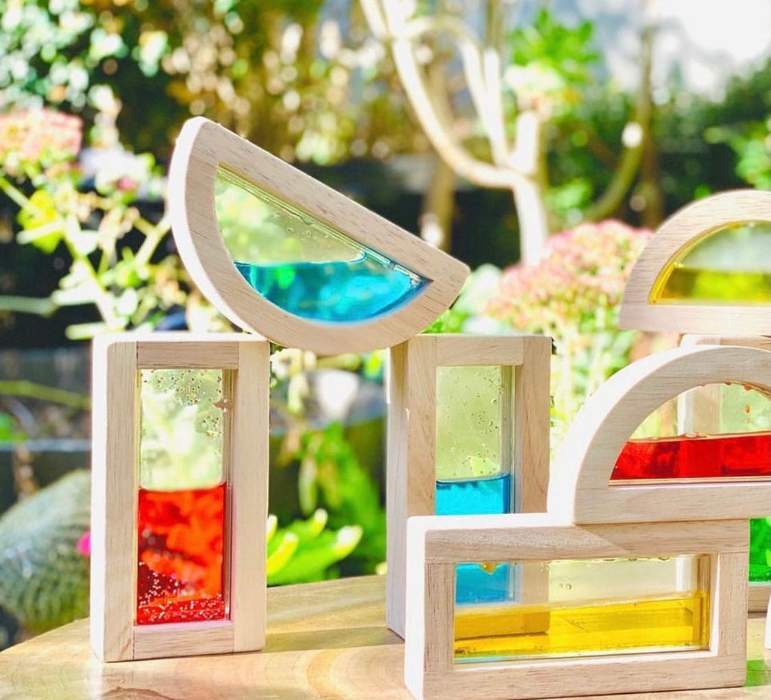 Rainbow Blocks – Shimmering Water - Serenity Toys Boutique